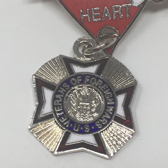 VFW 1645 Massachusetts Veterns of Foreign Wars Pin - Picture 2 of 8